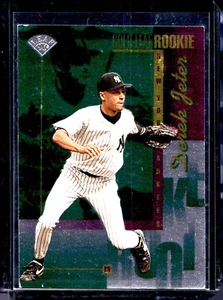 Derek Jeter 1996 Leaf Gold Leaf Rookie #211 New York Yankees - Imagen 1 de 2
