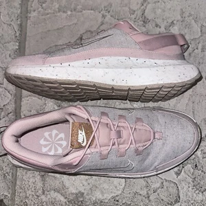 2021 Nike Womens 9.5 Crater Remixa Pink Oxford/Cream II Sneakers Shoes 11 Womens - Foto 1 di 9