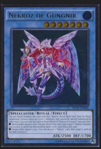 Yugioh SECE-EN044 Nekroz of Gungnir ULTIMATE  (UTR) RARE Unlimited - Near Mint - Picture 1 of 1