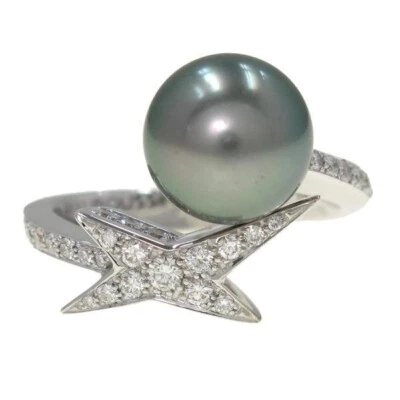 Mauboussin Paris Etoil Star Pearl Diamond Ring - Image 1 of 4