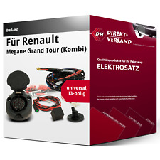 Produktbild - Für Renault Megane Grand Tour (Kombi) IV Typ K9A Elektrosatz 13polig universell
