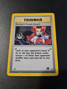 Pokemon Card - Rocket's Sneak Attack – 16/82 Holo Rare WOTC Vintage - NM  - Picture 1 of 5