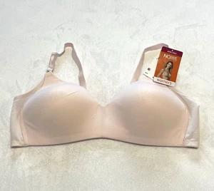 Warner's Pink No Side Effects Mesh Wing Wire Free Bra Style RM3481A Size 40B NWT - Picture 1 of 10