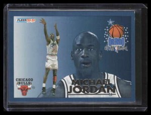 1992-93 Fleer All-Stars 6 Michael Jordan