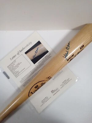 Bate tamaño completo firmado por Hank Aaron JSA LOA # Foto 1 de 4