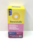 NEW Renew Life Ultimate Flora Women's Vaginal Probiotic 50 Billion