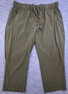 Eddie Bauer Joggers Hiking Pant Womens Extra Large Drawstring Pocket Lightweight - Picture 1 of 8