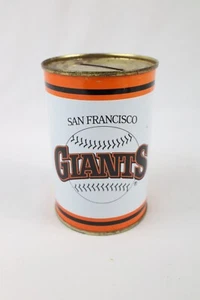 Vintage 1984 MLB San Francisco Giants Baseball Sparschwein Münze Dose - Bild 1 von 11