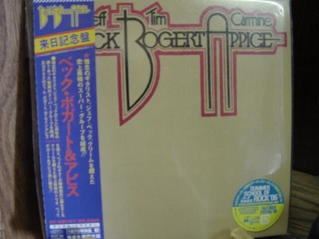JEFF BECK + BOGERT APPICE JAPAN REPLICA LIMITED EDITION AUDIOPHILE 2005 OBI CD Foto 1 de 1