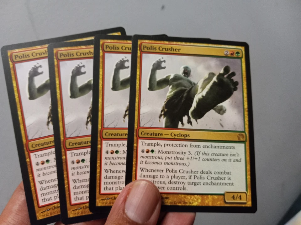 x4 Polis Crusher Theros 198/249 Regular Rare Playset - Image 1 of 1