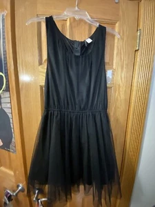 H&M Midikleid Schwarz Größe 12 Damen - Bild 1 von 3