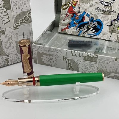 PLUMA ESTILOGRÁFICA MONTEGRAPPA DC COMICS JOKER MED NUEVA EN CAJA Foto 1 de 4