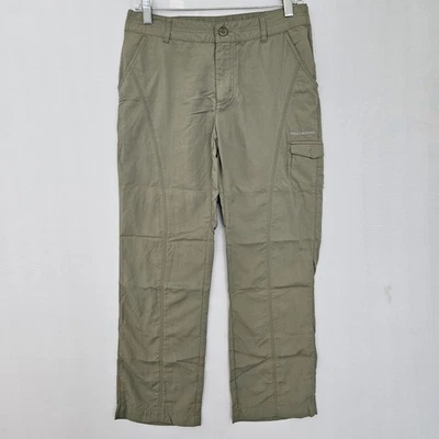 Columbia Sportswear Insect Blocker Cargo Outdoor Pants Women's Sz 6 Green 28x25 - Image 1 of 4