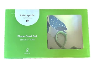 Kate Spade x Target Place Card Set Ceramic + Paper 20-Piece Strawberry Theme NIB - Picture 1 of 7