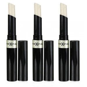 LOT OF 3 NEW Max Factor Lipfinity CLEAR topcoat top coat lipstick gloss NO BOX - Picture 1 of 2