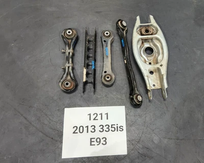 ✅ OEM BMW E92 E93 335 Rear Right Lower Upper Suspension Control Arm Wishbone SET - Image 1 of 4
