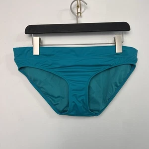 Parte inferior de bikini de natación Title Nine verde azulado para mujer talla grande - Imagen 1 de 6