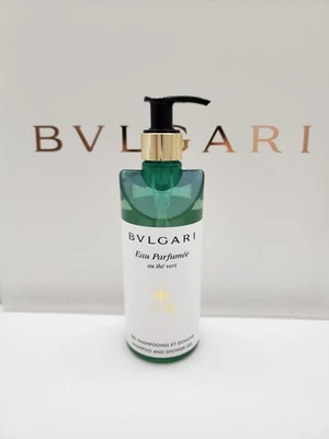 Bvlgari Shampoo and Shower Gel Green Tea au the vert  10.1oz 300ml NEW - Image 1 of 3