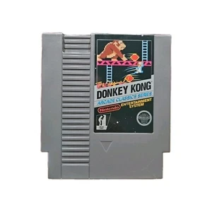 The Original Donkey Kong Arcade Classics Serie 5 TORNILLO Nintendo NES Probado - Imagen 1 de 3