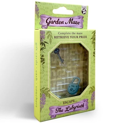 Boxer Gifts Garden Labyrinth Gift Card Puzzle Box - Money Holder for Cash Gifts  - Bild 1 von 4