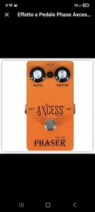 Pedale phaser Giannini Axcess PH-105 - Nuovo con scatola - Foto 1 di 3