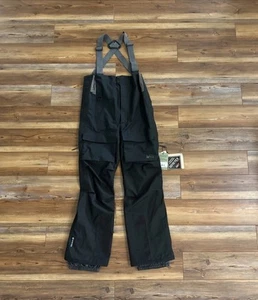 REI First Chair GTX Gore-Tex Black Ski Snow Bib Pants Size Small New With Tags - Picture 1 of 15