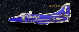 BLUE ANGEL A-4 LARGE XL PIN US NAVY - Picture 1 of 1