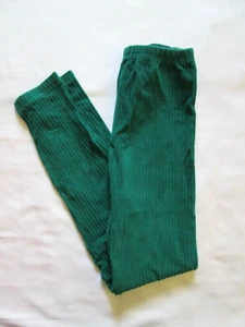 NEW Gymboree Vintage XXL 6-7yrs 1998 Green Solid Corduroy Legging Fall Holiday - Picture 1 of 4
