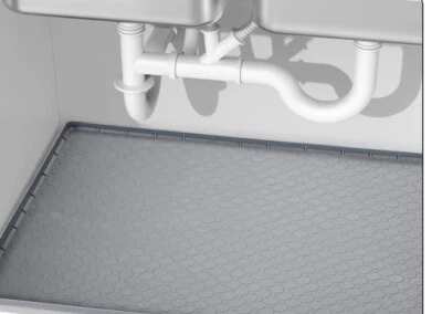 Under Kitchen Sink Mat (34x 22) Silicone Waterproof Mat - Image 1 of 3