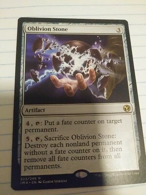 [1x] Oblivion Stone [x1] MTG Iconic Masters Near Mint, English Magic - Image 1 of 2
