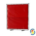 Welding Safety 6 x 6 Defender Screen Barrier Durable Red
