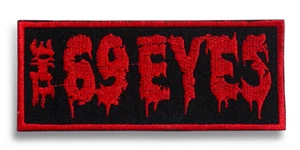 The 69 Eyes Aufnäher Patch - Finnish Gothic Glam Rock Gothic Glam Metal Band Logo - Bild 1 von 1