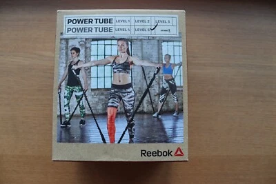 Reebok Power Tube Nivel 5 BANDA DE RESISTENCIA gimnasio entrenamiento ejercicio equipo NUEVO Foto 1 de 4