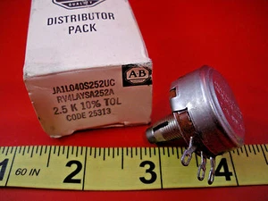 Allen Bradley JA1L040S252UC Potentiometer 2.5K ohm 10% RV4LAYSA252A Code 25313  - Picture 1 of 4