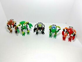LEGO Bionicle  Bohrok LOT: two Lehvak 8564, Pahrak 8560, Nuhvok 8561, 8563.