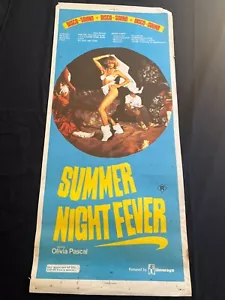 SUMMER NIGHT FEVER original poster DISCO- 70'S SEXPLOITATION - Picture 1 of 1