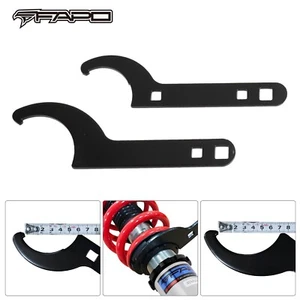 FAPO 2 Racing Coilover Herramienta de Ajuste de Amortiguador Llaves Llave de Acero - Imagen 1 de 4