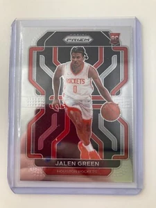 PANINI PRIZM BASKETBALL 2021-22 JALEN GREEN HOUSTON ROCKETS . - Picture 1 of 2