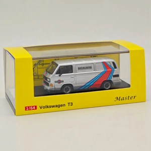 1/64 Master VW T3 Martini Oil Van Diecast Toys Car Models Miniature Hobby Gifts - Picture 1 of 17