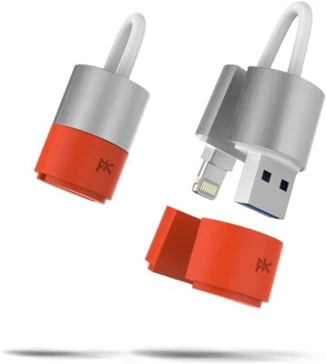 PKparis 16 GB K'ablekey Lightning Magnetic USB 3.0 Flash Drive iPhone Android - Image 1 of 4