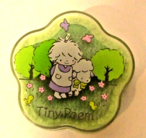Tiny Poem Wind Child Sacchan Showa Retro Sanrio Etiquette Brush Vintage RARE - Picture 1 of 6