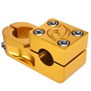 SE Racing bmx stem,1-1/8 GOLD NARLER RETRO 55MM ALLOY OLDSCHOOL GT BMX SE NEW - Picture 1 of 1