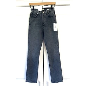 Jeans Citizens of Humanity Charlotte gamba dritta vita alta grigio denim taglia 23 - Foto 1 di 8