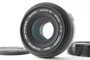 Olympus Zuiko Auto-S 40mm f/2 "Rare Near Mint" 2929 Standard Lens - Picture 1 of 12