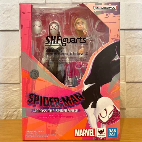 S.H.Figuarts Spider-Man Spider-Gwen Across the Spider-Verse ABS PVC Bandai New Cover