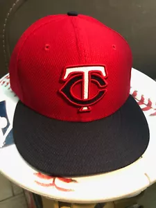 Minnesota Twins MLB Authentic Collection On-Field Fitted Hat Cap Twin Cities TC - Picture 1 of 2