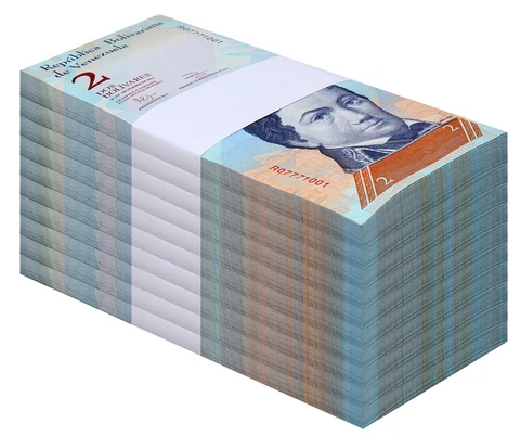 Venezuela FUERTE Bolivar  2012  "2" Bolivars.. 1000 pcs  UNC, USA SELLER.. WOW Cover