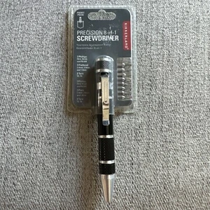 KIKKERLAND Precision 8-in-1 Screwdriver Pen Set - Gold - Picture 1 of 3