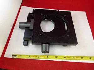 TABLE POSITIONING STAGE PART WITHOUT MICROMETERS AS IS &IL-74-08 - Picture 1 of 11