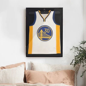 Jersey Frame Display Case with Lengthened Hanger for Baseball Basketball Footbal - Picture 1 of 12